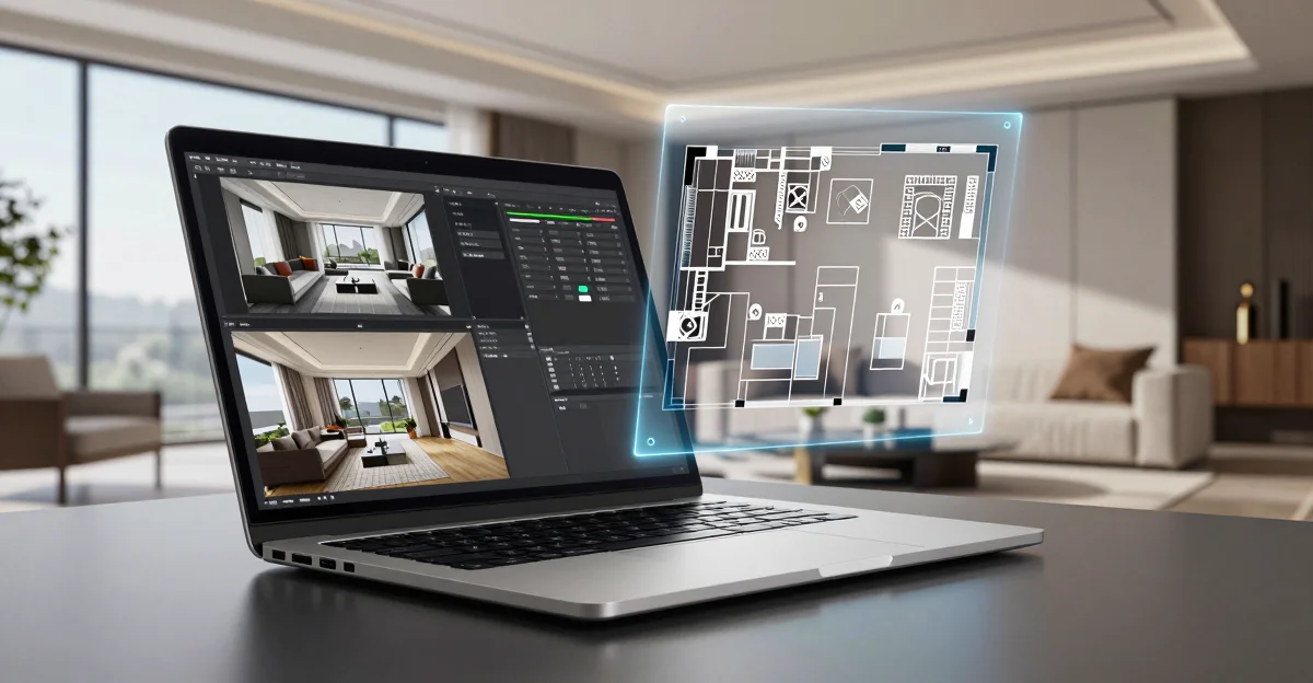 室內設計AI軟體推薦2026｜Coohom費用、AI House評價與免費工具
