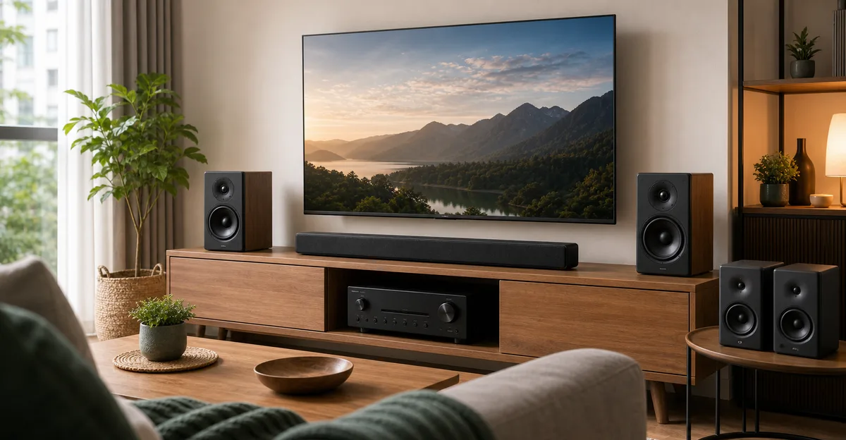 家庭劇院新手怎麼選？2026 Soundbar、AV 擴大機、主動式喇叭與串流擴大機比較