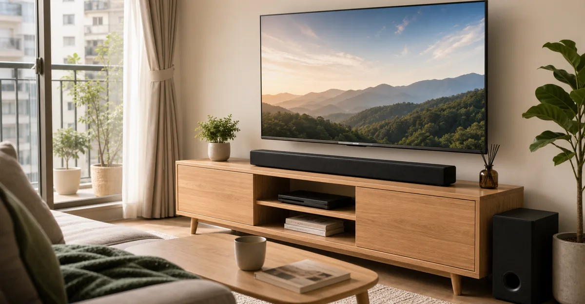 2026 Soundbar 怎麼選？小客廳、租屋、電視喇叭升級的聲道、eARC 與重低音選購指南