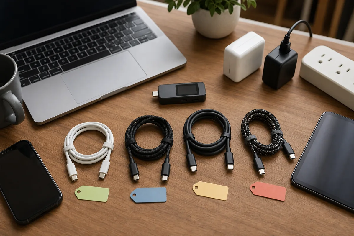 USB-C 線怎麼選 2026｜60W、100W、240W、資料傳輸與螢幕輸出差在哪