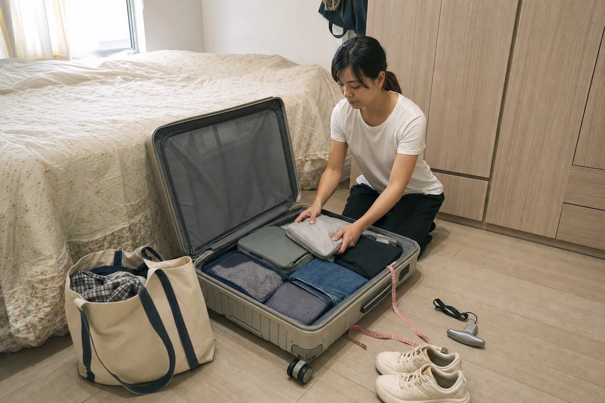 前開式行李箱怎麼選？尺寸、開箱占地與航空限制量測表