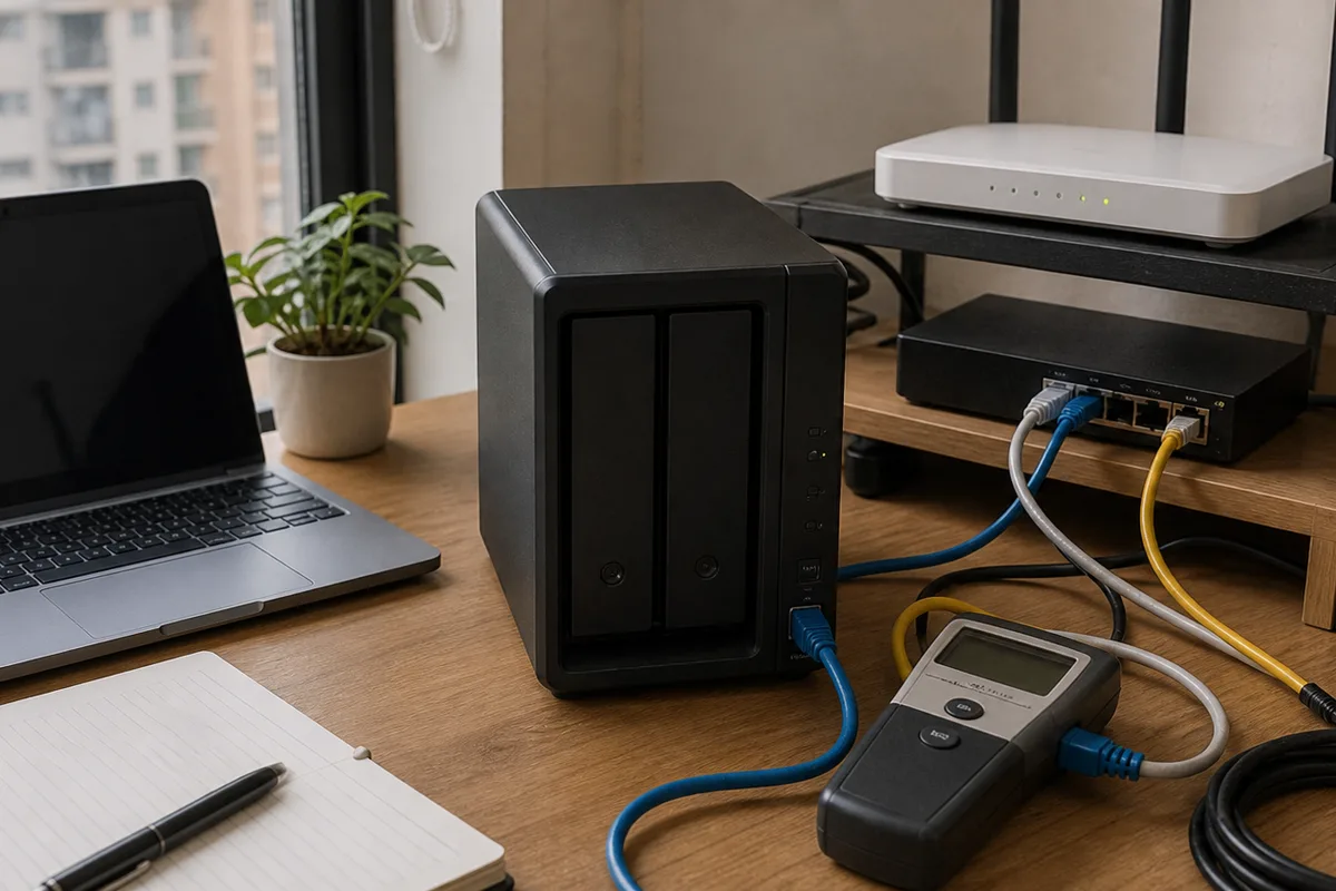 NAS 傳輸速度很慢怎麼辦 2026｜網路線、交換器、SMB、硬碟、RAID、2.5G 與快取