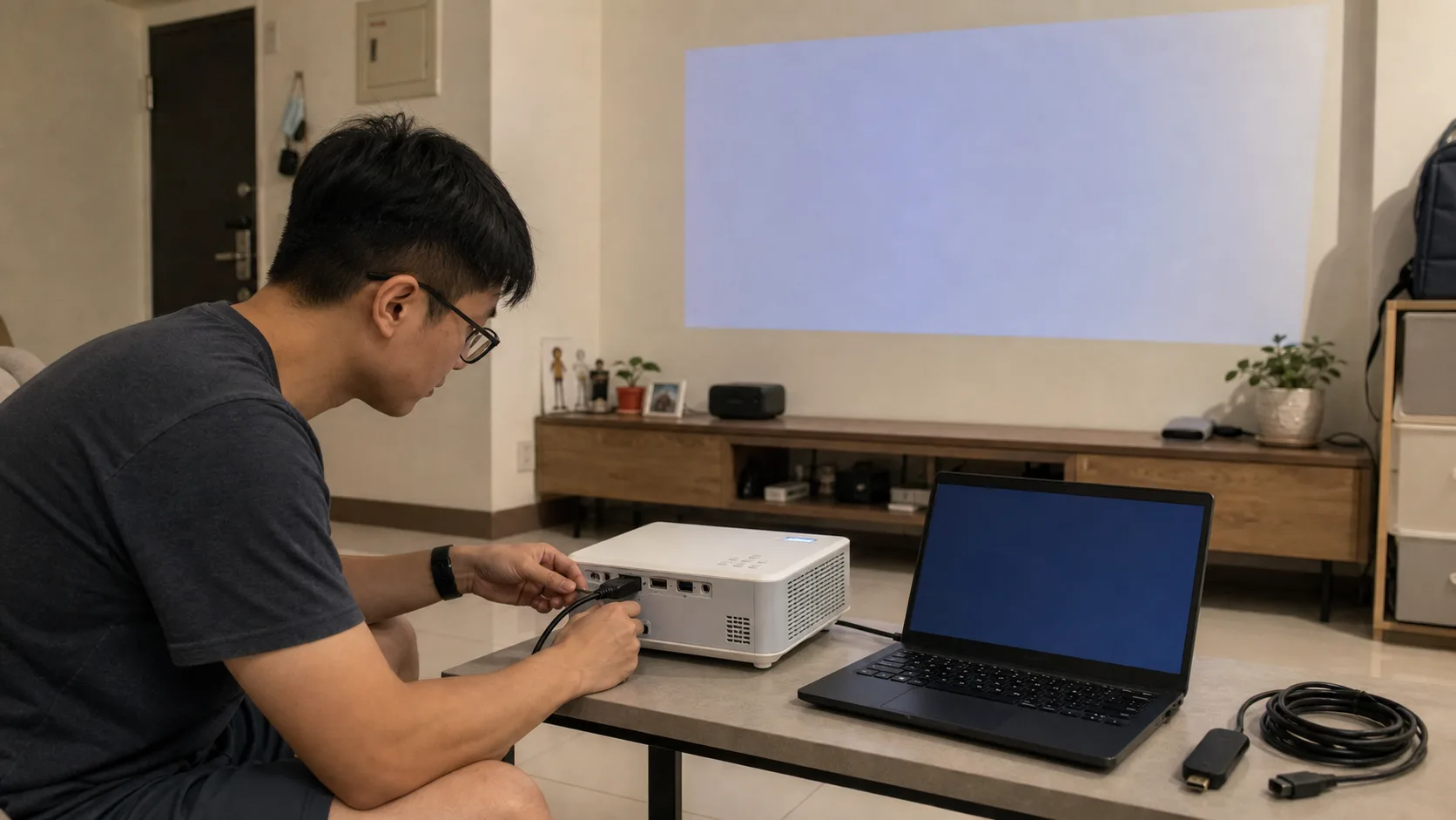 投影機 HDMI 沒訊號怎麼辦？筆電、電視棒與長線排障 2026