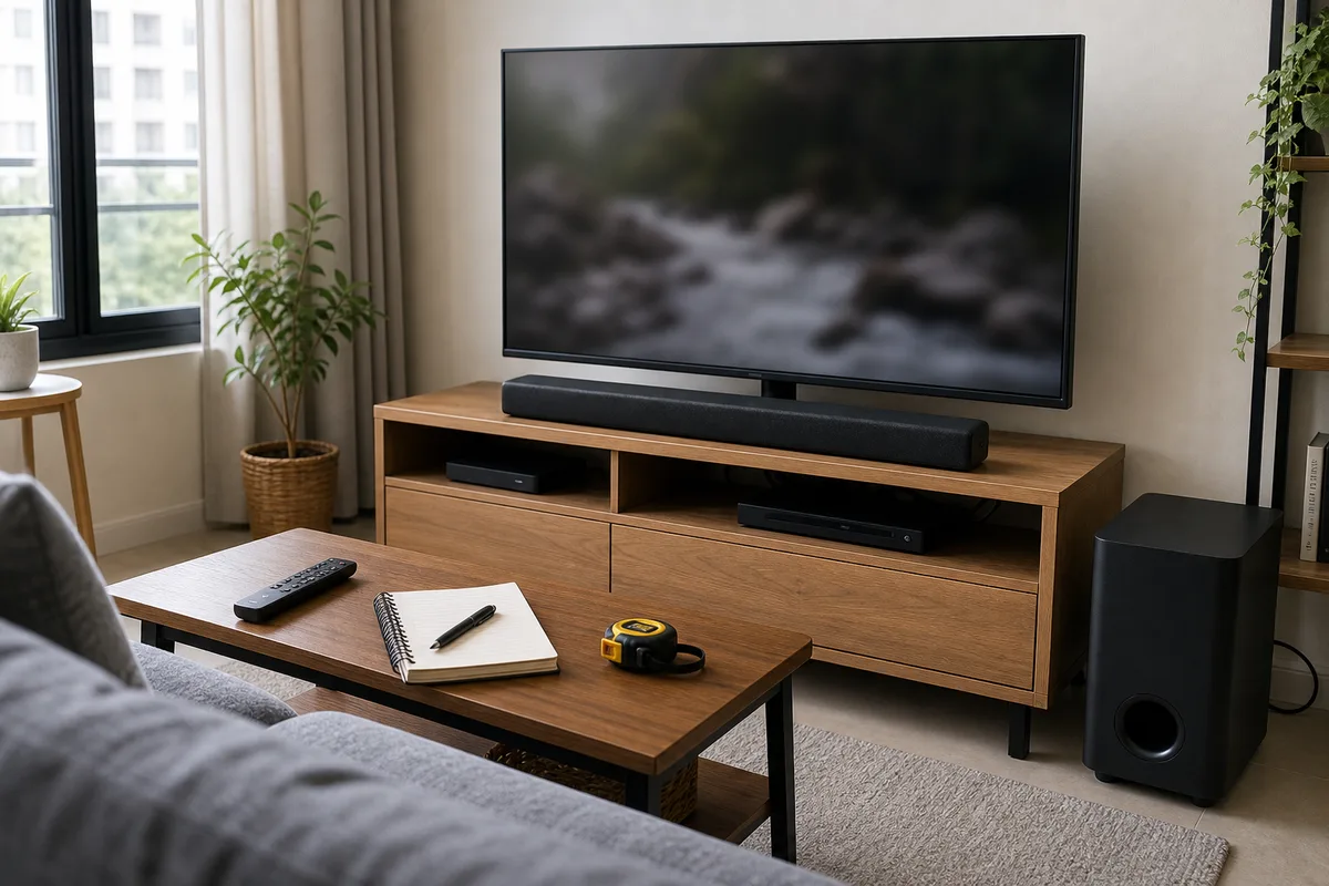 Soundbar 重低音沒聲音怎麼辦 2026｜低音砲配對、擺位、音量與夜間模式