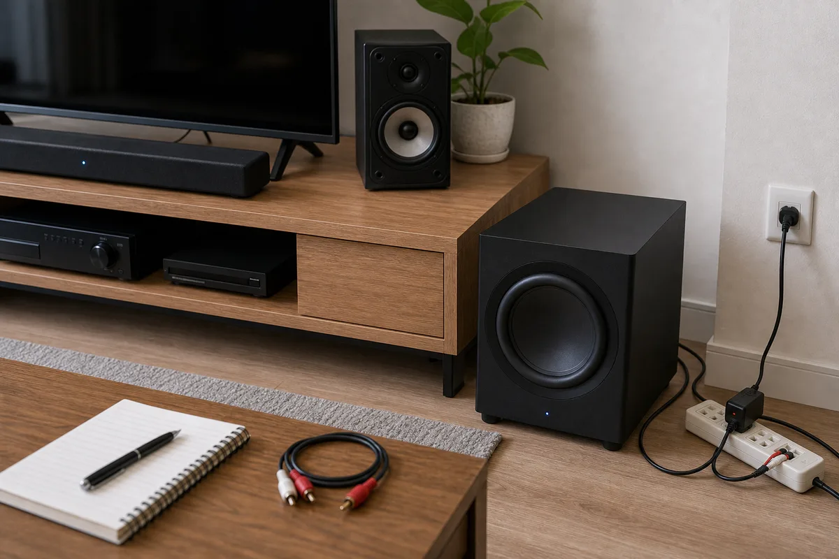 重低音嗡聲電流聲怎麼辦 2026｜RCA、接地迴路、電源、擺位、無線配對與隔離