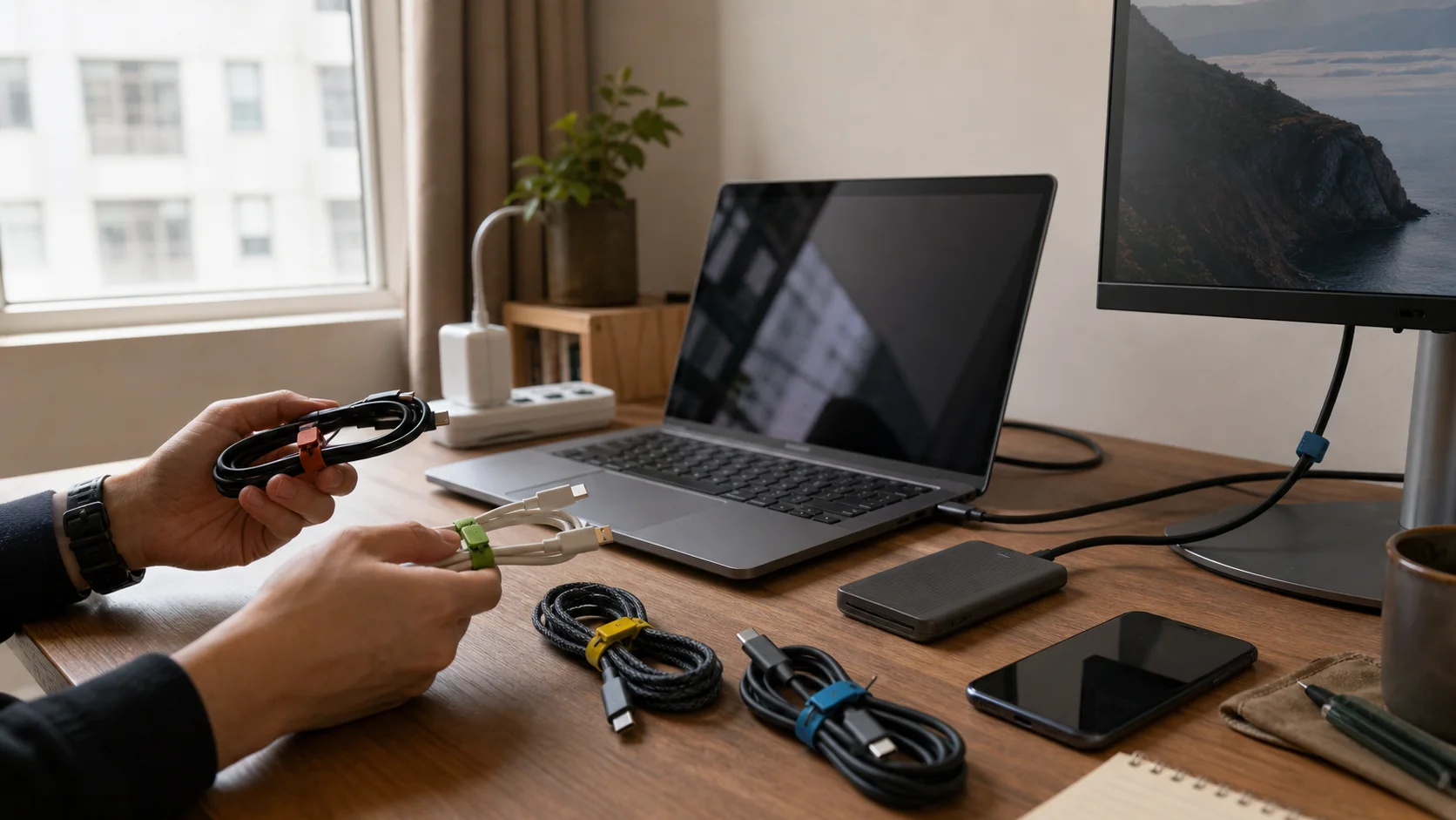 USB-C線材怎麼選？60W、100W、240W與80Gbps差別（2026）